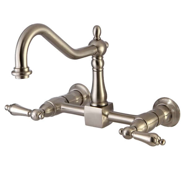 Heritage KS1248AL 2-Handle 8-Inch Wall Mount Kitchen Faucet KS1248AL - main